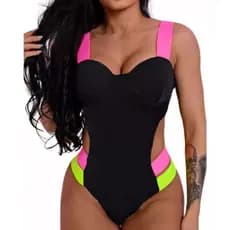 Maiô Moda Feminina Traje De Banho Moda Praia Piscina Verão
