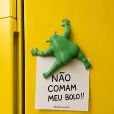 Shrek Porta Recados Geladeira com Ímã | Decoração Engraçada Geek | Presente Criativo
