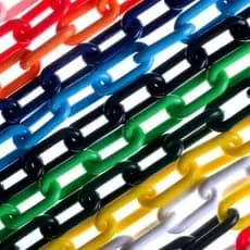 1 mt Corrente Plástica Elo P Calha Chuva Isolamento Decoração