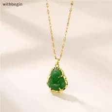 WIT Nelace Para Mulheres Joias De Luxo Buddah Pingente Requintado Presente De Aniversário WI