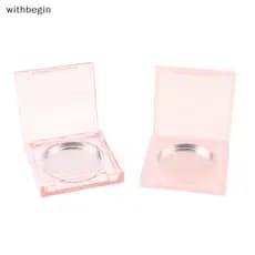 WIT Quadrado Perfume Creme Caixa Blush Destaque Corretivo Caso Vazio Com Placa De Alumínio Plástico Recipiente Cosmético