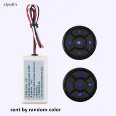 CVC Universal Car Steering Wheel Remote Controller 10 Botões De Controle Remoto De Chave CV