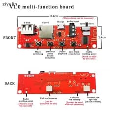 CVC Placa De Circuito De Áudio Multifuncional Módulo Amplificadora DIY Lanterna Mltifuncional CV