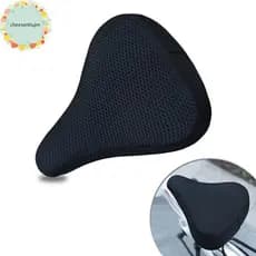 cheesenhujm Selim De Bicicleta 3D Macio Capa De Assento Ciclismo Silicone Almofada Respirável Sela Confortável BR