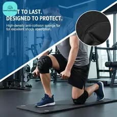 [seenuewday] 2 Pa Joelheiras Universais Thi Sho Suporte Absorvente Para Homens Mulheres Multi-Cenario Esportes Trabalho