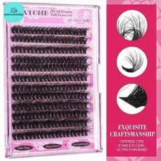 [seenuewday] Conjuntos De Cílios Macios D Curl 14-18mm Extensões Naturais Mais Longas Para Salão De Beleza Uso Doméstico