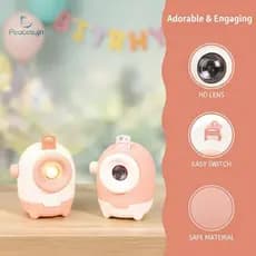 Peacesujn Mini Lâmpada De Projetor De Desenho Animado , Luz Noturna Para Comemoração Infantil , Portátil , Decoração De