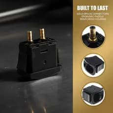 Peacesujn 1 PCS Tru Interruptor De Controle Da Bomba De Ar Válvula De Remo Manual Elétrica De Alta Sensibilidade Para Si