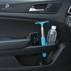 Peacesujn Rodo De Espelho Lateral Do Carro Com Alça Telescópica Retrovisor Limpador De Água Para Limpeza Conveniente De