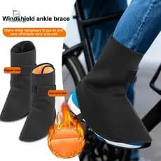Peacesujn Protetor De Tornozelo À Prova De Vento , Capas Quentes Para Pernas , D'água Frio , Equipamento Pés Motocicleta