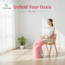 Banheira Relaxante Isolada Peacesujn Para Cuidados Com Os Pés Design Portátil Dobrável Uso Em Spa Doméstico BR