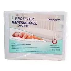 Protetor De Colchão Infantil de Berço Impermeável Ortobom Bebê Nenê