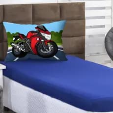 Jogo Lençol Cama Solteiro 2peças Infantil Personagens
