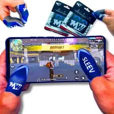 Luvinha de dedo Gamer Profissional Anti-suor Dedal gamer para free fire e outro jogos