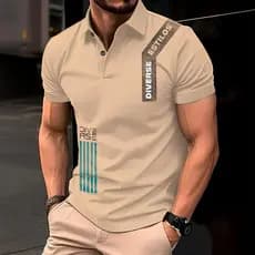 Camisa Polo Diverse Sport Street Wear Malha Piquet Algodão