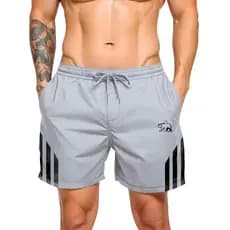 Short Masculino Bermuda Urso Faixa - Antiodor e Design Esportivo Ideal para Academia, Skate