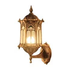 2 Luminaria Arandela Retro Vintage De Parede Estilo Colonial
