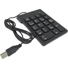 Mini Teclado Numérico Slim Portátil Usb Com Fio