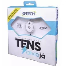 Tens Eletroestimulador Portátil Recarregável USB G-tech AlívioJá Dor Muscular Articulações Cólica