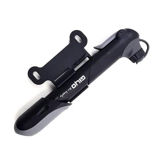 Mini Bomba Portátil Bicicleta Giyo GP-04S Bico Duplo Enche Pneus até 120psi