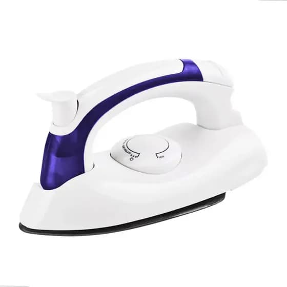 Mini Ferro Antiaderente Passar Roupa Vapor Prático Rápido Viagem
