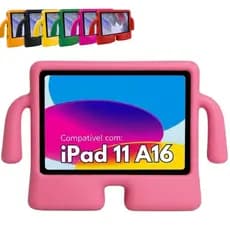 Capa Infantil com Bracinhos + Película iPad 11 A16 11pol