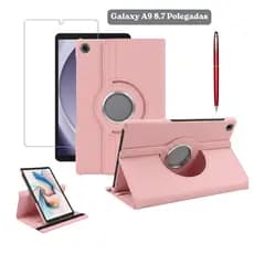 Kit Capa+ Película+ Caneta Para Tab Galaxy A9 8.7 Polegadas