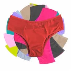 Calcinhas Plus Size  Kit Com 10 Unidades Calçola Microfibra  Atacado De Fábrica