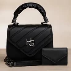 kit bolsas femininas pequena transversal de lado tiracolo + carteira