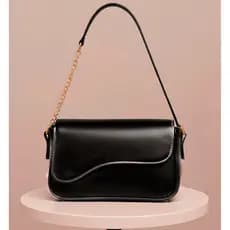 Bolsa Feminina Tiracolo com Alça de Corrente Design Moderno e Acabamento Premium