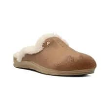Pantufa Feminina Pegada - Chinelo Com Pelos Em Lã