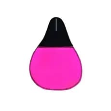 Lixeira Lixinho Para Carro manopla Cambio frente ROSA Neoprene 2mm