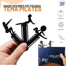 Kit Marcadores de páginas personalizados tema PILATES