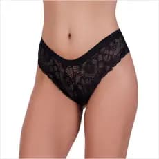Kit 10 Calcinha Feminina Renda Fio Duplo Sensual