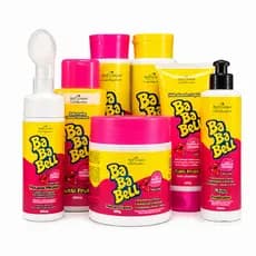Kit Tutti Fruti Bababell Bell Corpus - Kit de Cabelo Rosto e Corpo - cheirinho de tutti fruti