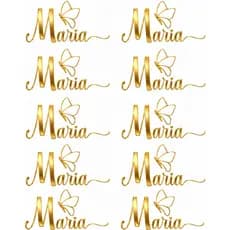Entrega Rápida Adesivos Termocolantes Logos Monogramas letras Nomes Maternidade Fraldas Toalhas bebe Ferro passar