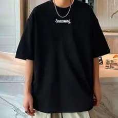 Camiseta Básica 'Atomic' com Estilo Streetwear Moderno
