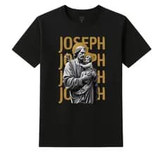 Camisa Premium 100% Algodão 'São José' Blusa Católica Unissex