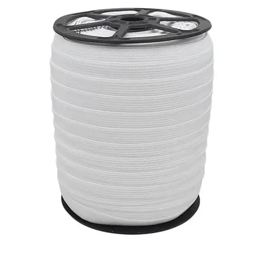 Elástico de Embutir 14mm Jaraguá 15 Branco (Cru) c/ 100 metros Zanotti