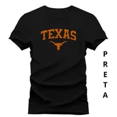 Camiseta Unissex Texas Country Camisa 100% Algodao Blusa Conforto Qualidade Estilo Luxo Premium Top