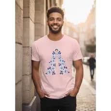 Camiseta Unissex Jesus Cristo Estampada Religiosa Fe Catolica Casual Confortavel Urbana Chic Moderna