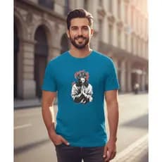 Camiseta Unissex Jesus Cristo Estampada Religiosa Fe Catolica Casual Confortavel Urbana Chic Moderna