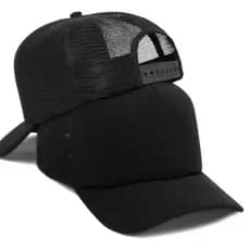 Boné Básico Aba Curva Telinha Trucker Liso Ajustável Unissex Alta Qualidade Premium Estilo de Praia