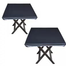 Kit 2 Capa Toalha de Mesa Plástica De Bar Lanchonete 70x70cm