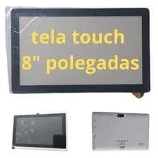 tela touch Tablet Infantil kids Easytech pc smart de 8 polegadas