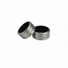 Anel Corta Gotas Inox Com Feltro Para Garrafa De Vinho