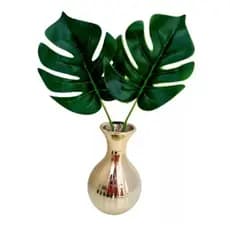 1 Vaso Cerâmica + Planta Artificial