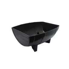 1 Vaso Jardineira Floreira Plástico Barril Plantas