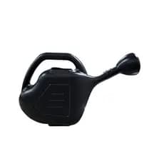 Regador plastico com chuveirinho preto 4,5L
