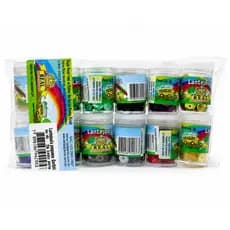 Kit 12 Potes De Lantejoulas Em Cores Sortidas- 2g Cada